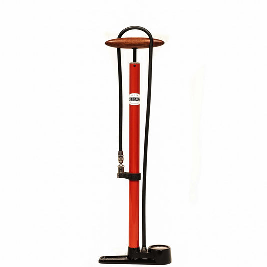 SILCA FLOOR PUMP PISTA-RED